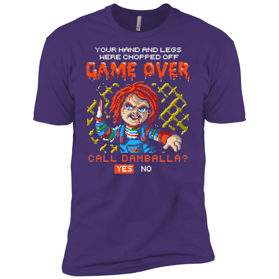 T-Shirts Purple Rush/ / X-Small Game Over Men's Premium T-Shirt