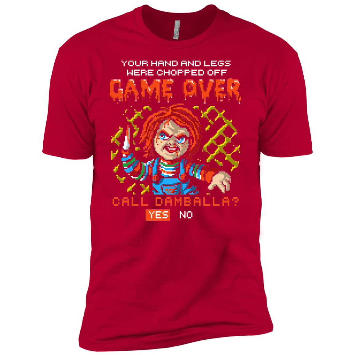 T-Shirts Red / X-Small Game Over Men's Premium T-Shirt