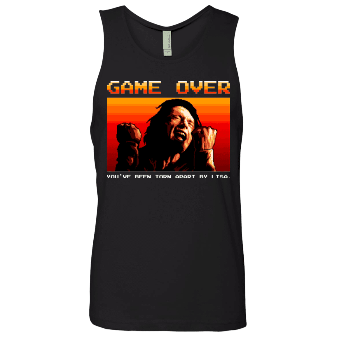 T-Shirts Black / Small Game Over Men's Premium Tank Top