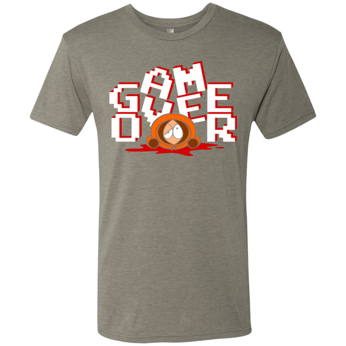 T-Shirts Venetian Grey / Small Game over Men's Triblend T-Shirt