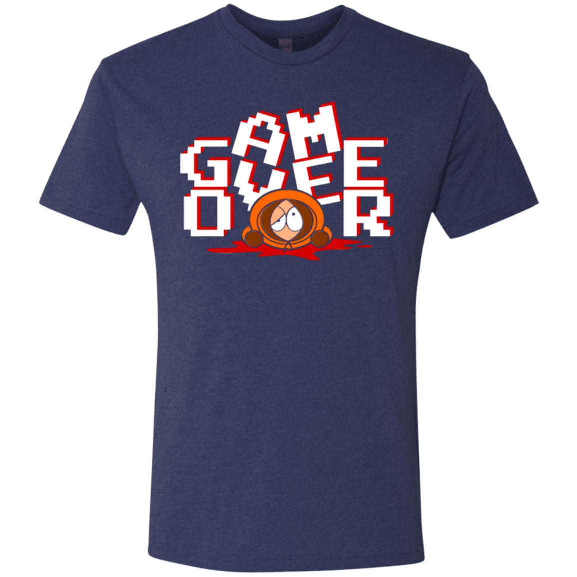 T-Shirts Vintage Navy / Small Game over Men's Triblend T-Shirt