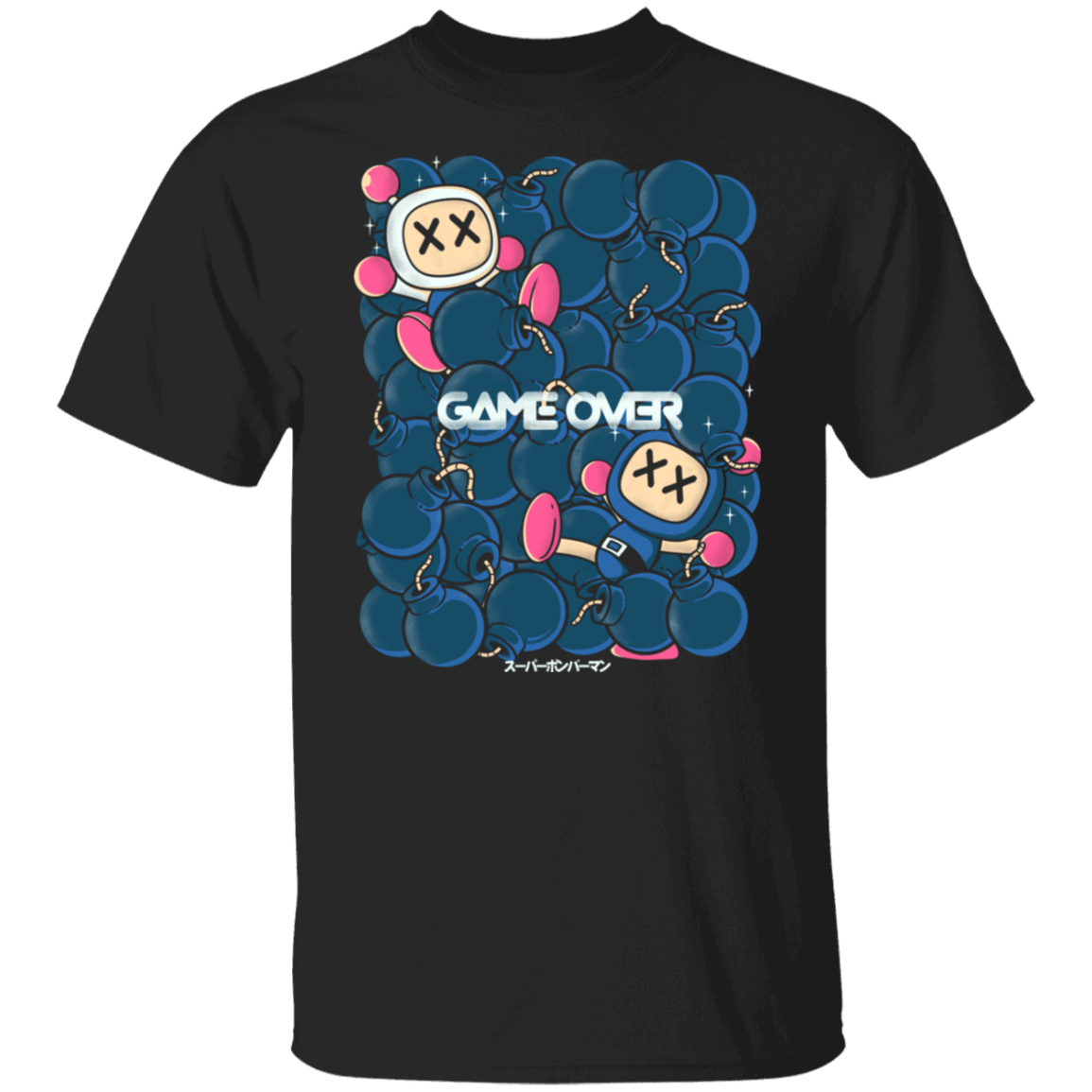 T-Shirts Black / S Game Over T-Shirt