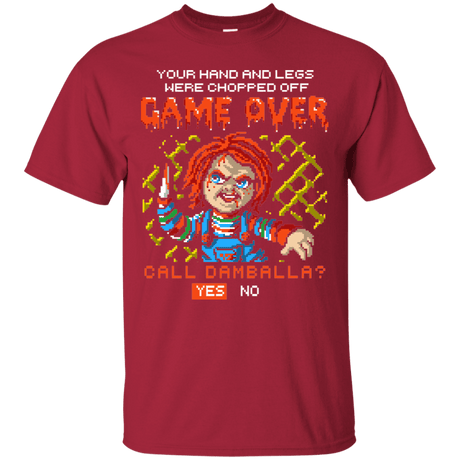 T-Shirts Cardinal / S Game Over T-Shirt