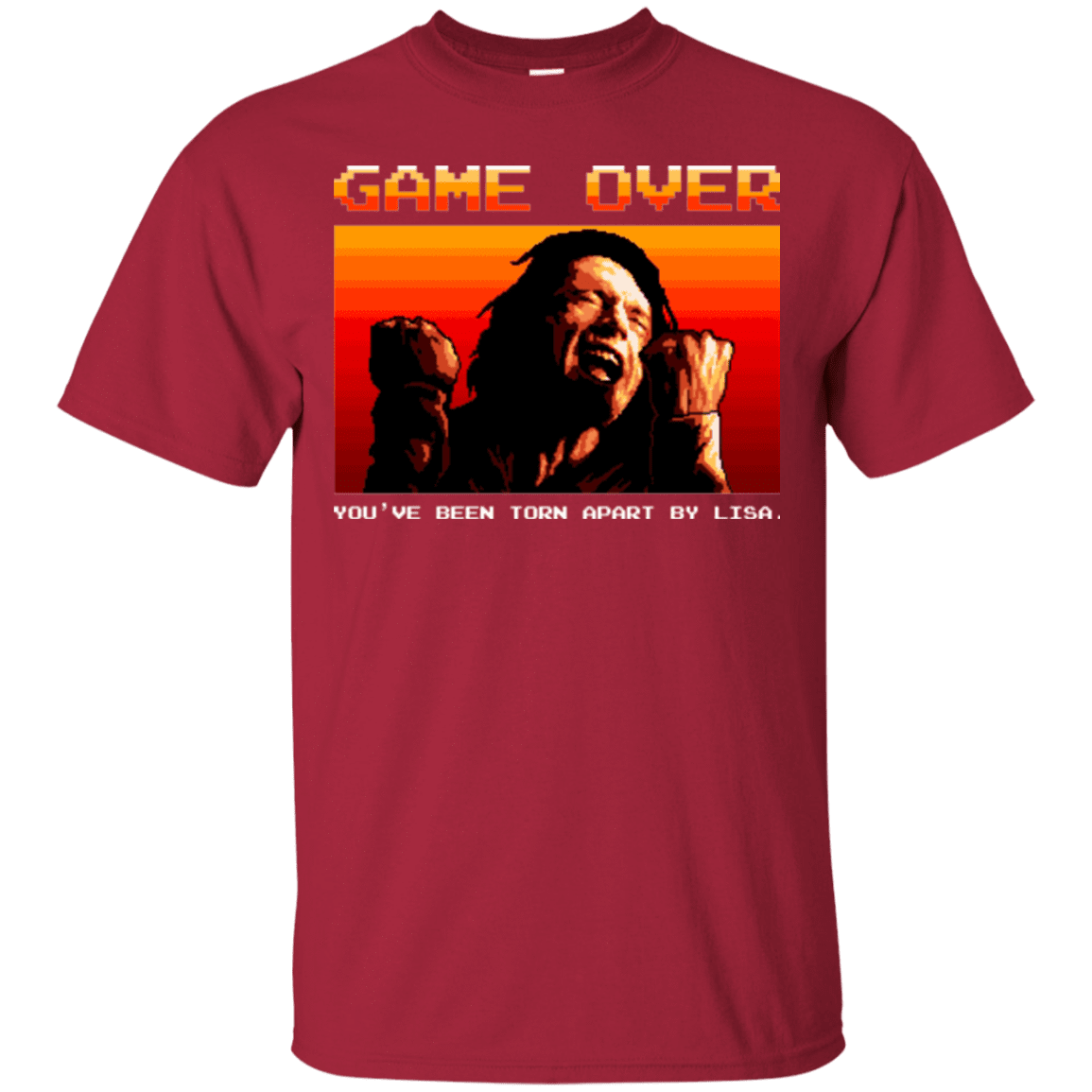 T-Shirts Cardinal / Small Game Over T-Shirt