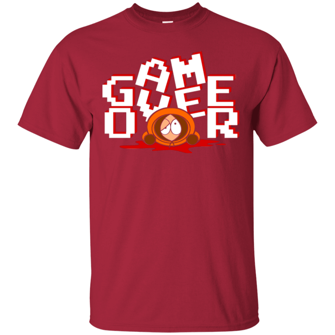 T-Shirts Cardinal / Small Game over T-Shirt
