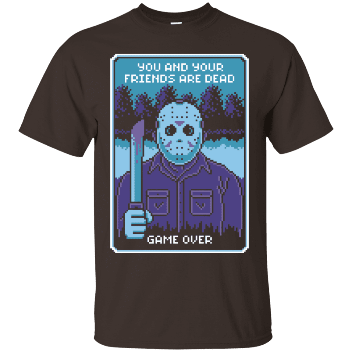 T-Shirts Dark Chocolate / S Game Over T-Shirt