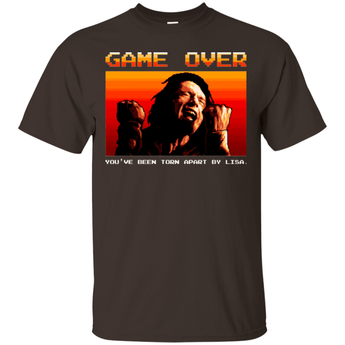 T-Shirts Dark Chocolate / Small Game Over T-Shirt