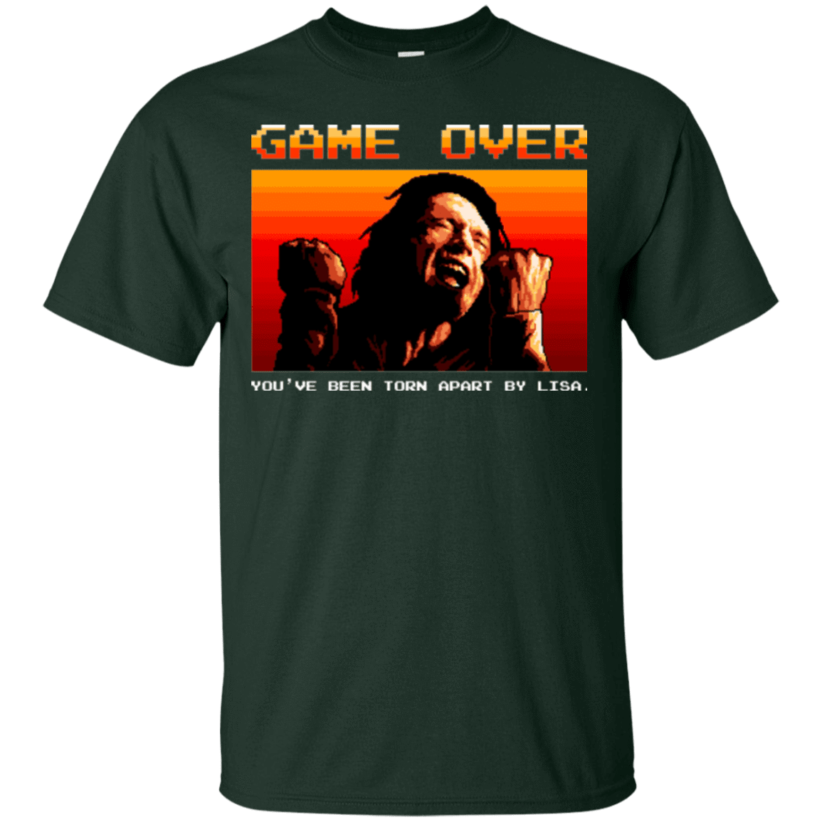 T-Shirts Forest Green / Small Game Over T-Shirt