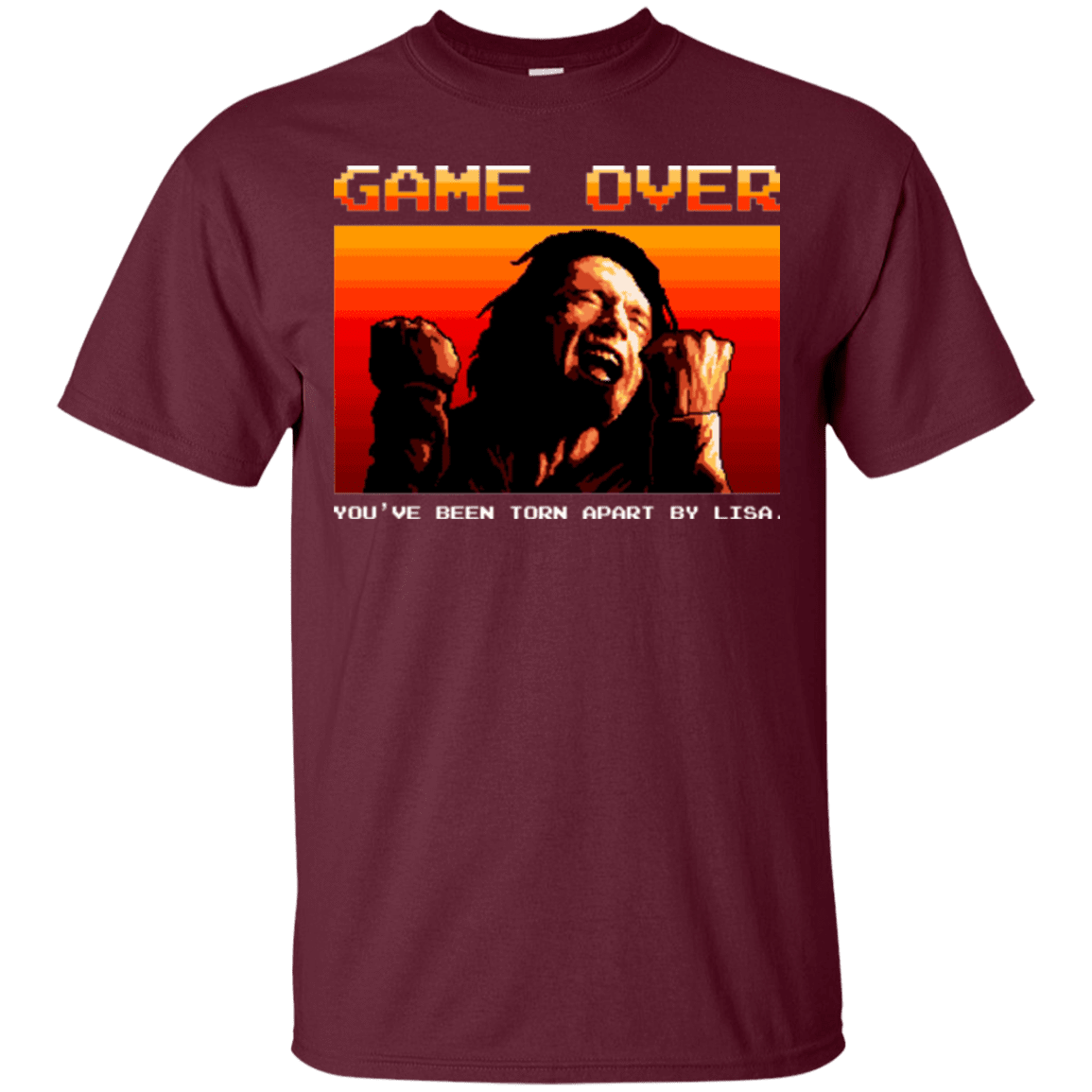 T-Shirts Maroon / Small Game Over T-Shirt