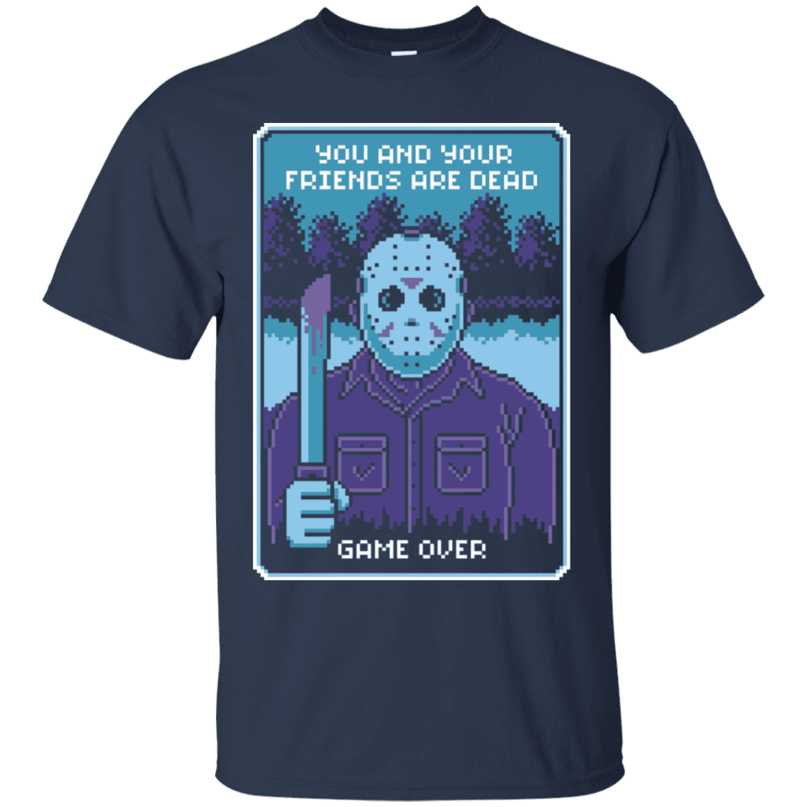 T-Shirts Navy / S Game Over T-Shirt