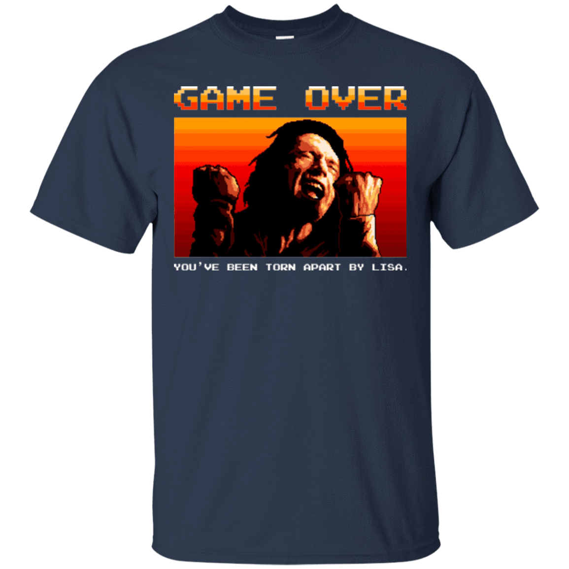 T-Shirts Navy / Small Game Over T-Shirt