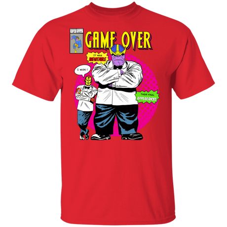 T-Shirts Red / S Game Over T-Shirt