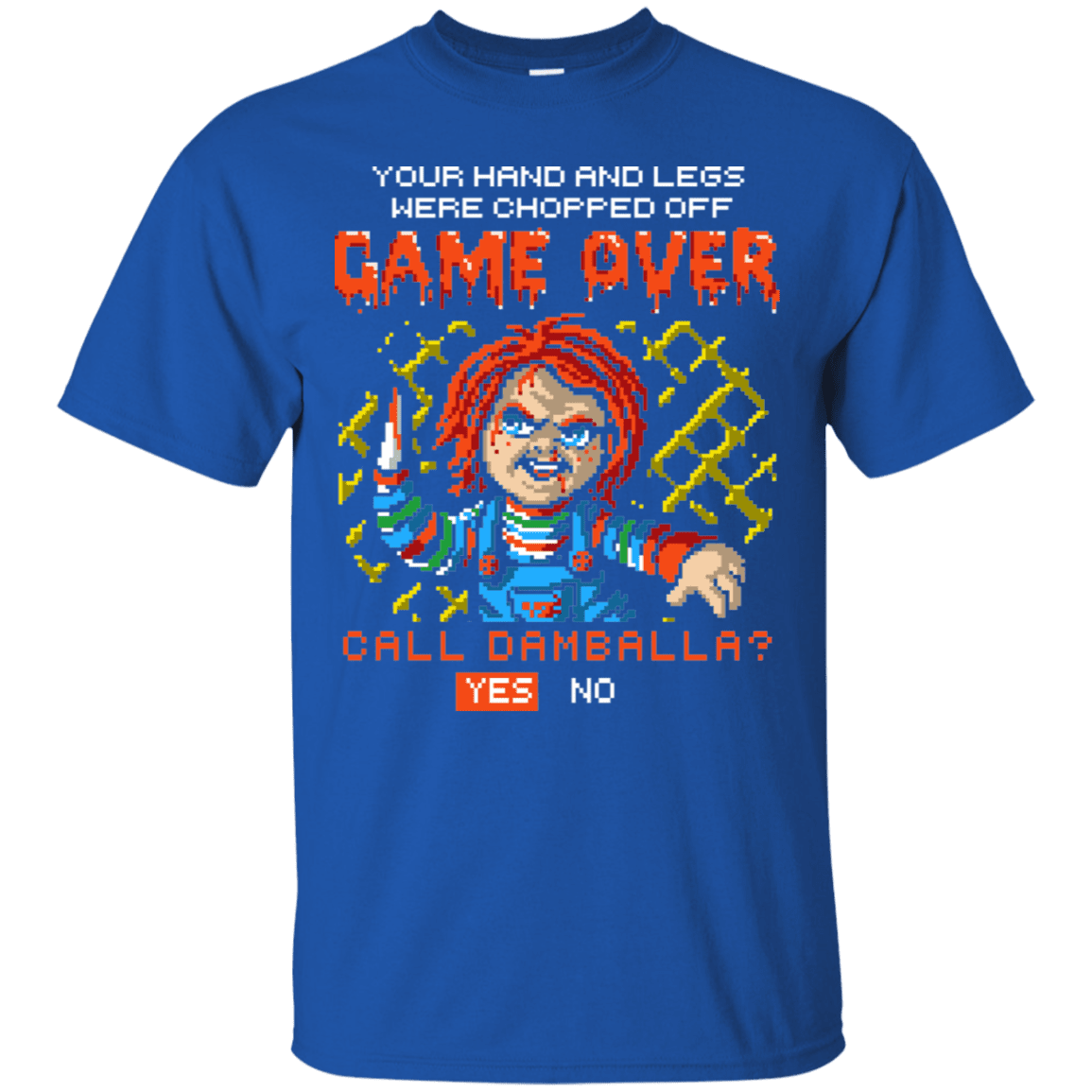 T-Shirts Royal / S Game Over T-Shirt