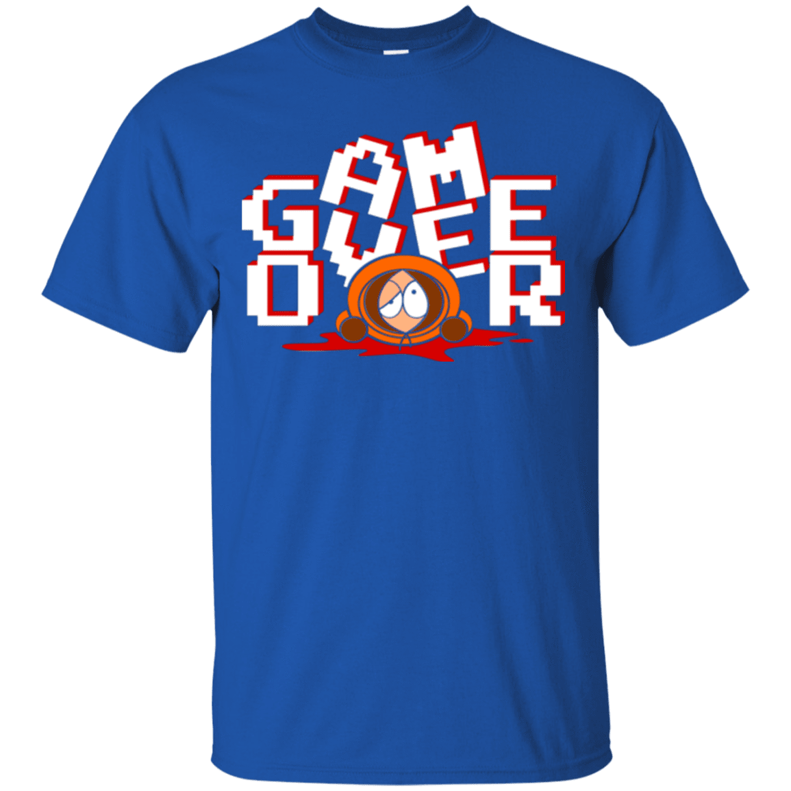 T-Shirts Royal / Small Game over T-Shirt