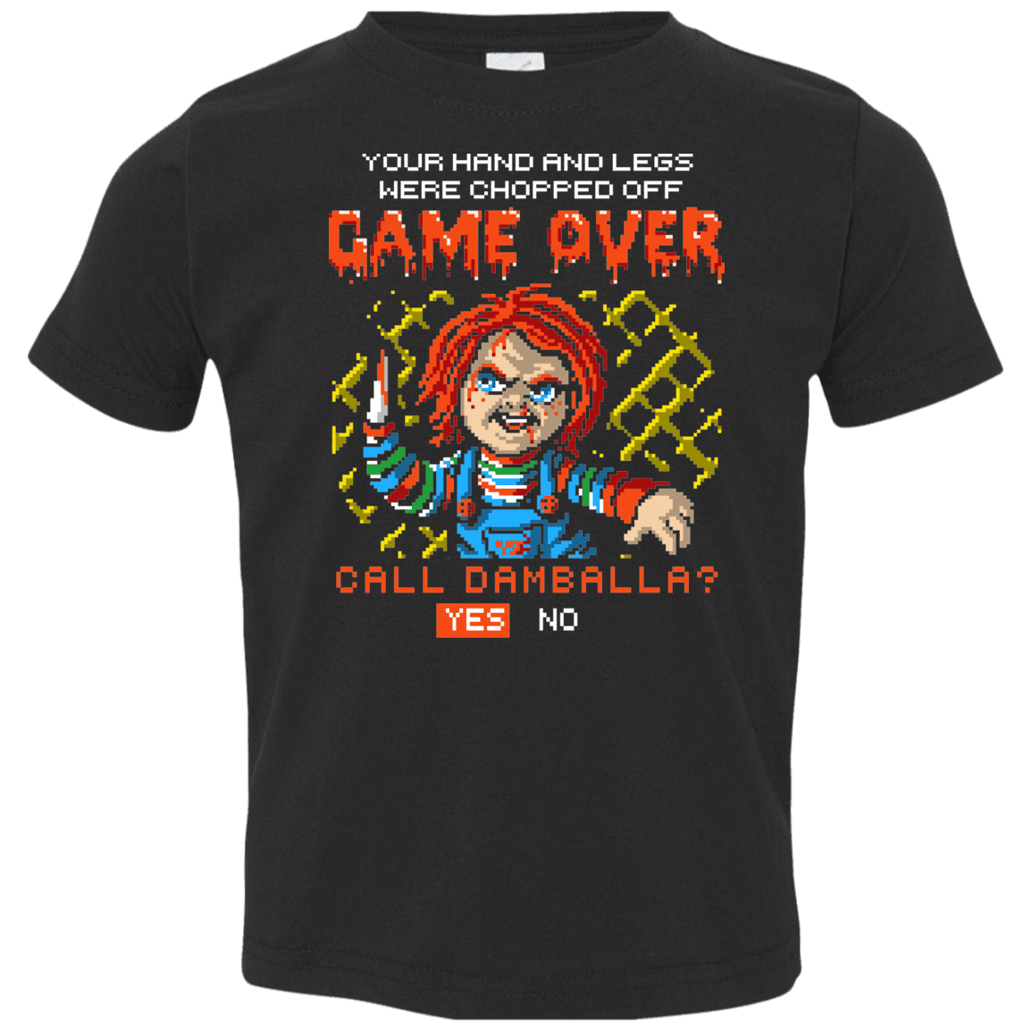 T-Shirts Black / 2T Game Over Toddler Premium T-Shirt