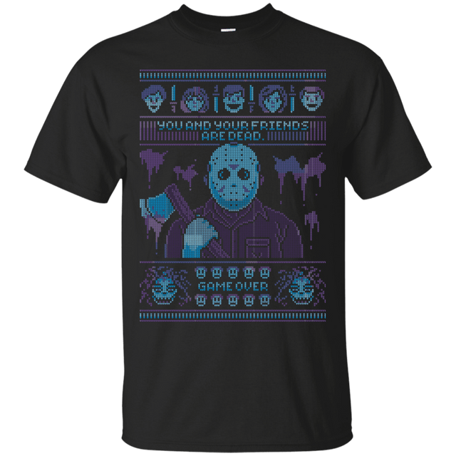T-Shirts Black / S Game Over Ugly Sweater T-Shirt