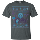 T-Shirts Dark Heather / S Game Over Ugly Sweater T-Shirt