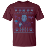 T-Shirts Maroon / S Game Over Ugly Sweater T-Shirt