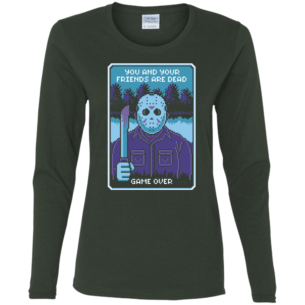 T-Shirts Forest / S Game Over Women's Long Sleeve T-Shirt