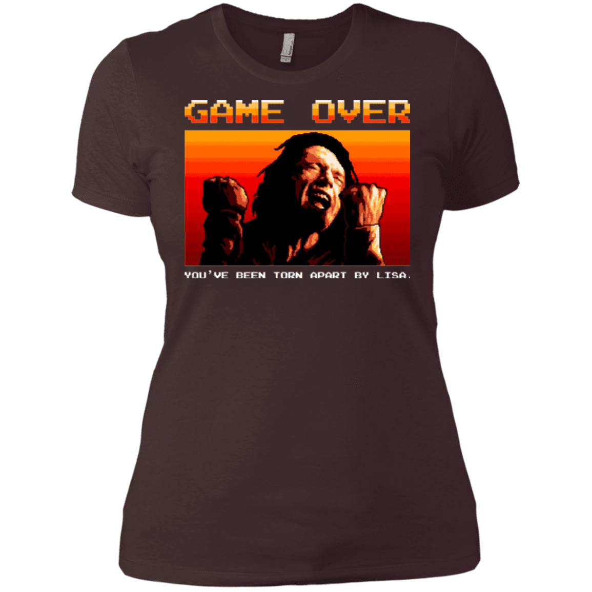 T-Shirts Dark Chocolate / X-Small Game Over Women's Premium T-Shirt