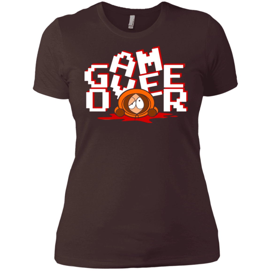 T-Shirts Dark Chocolate / X-Small Game over Women's Premium T-Shirt