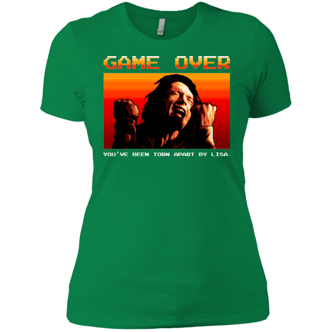 T-Shirts Kelly Green / X-Small Game Over Women's Premium T-Shirt
