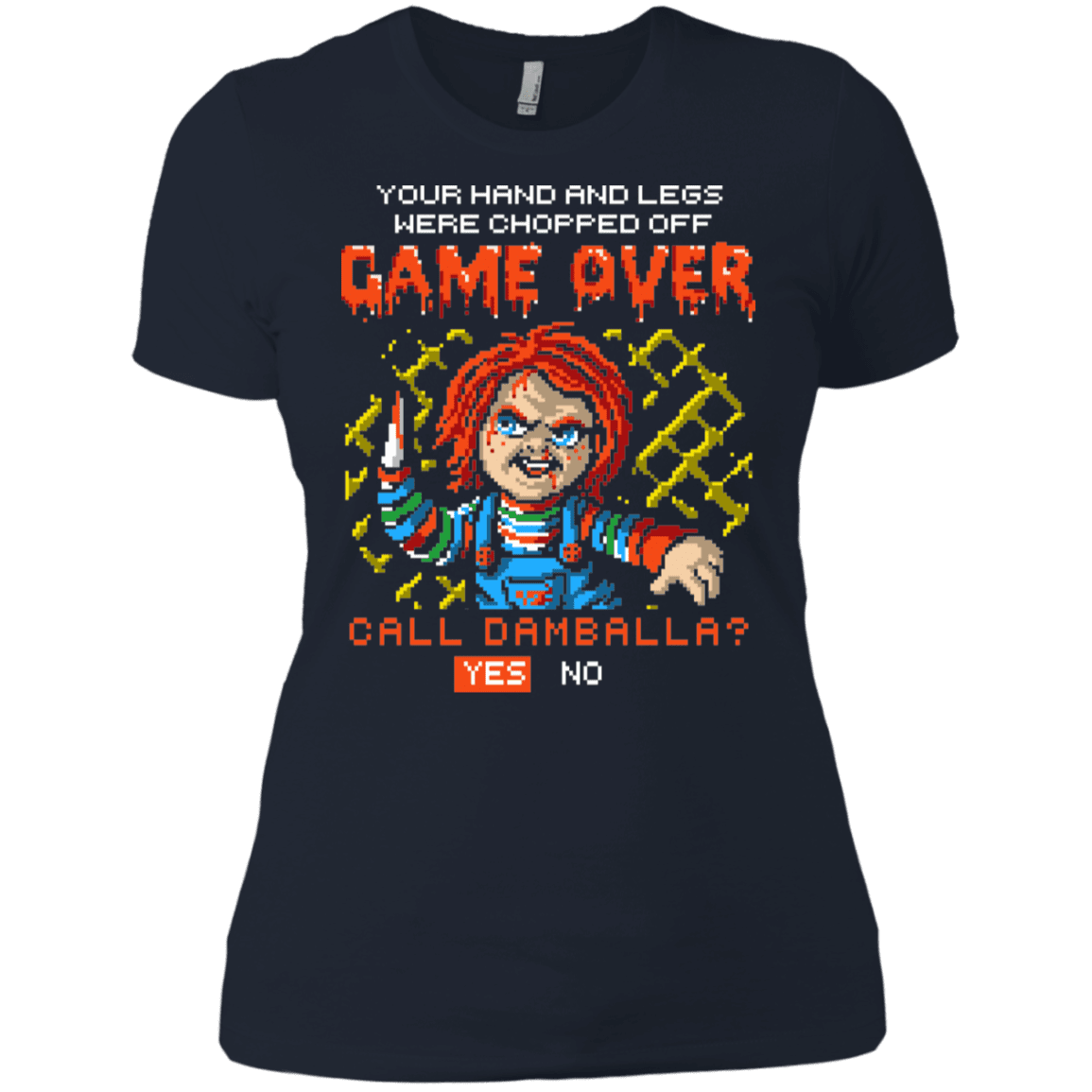 T-Shirts Midnight Navy / X-Small Game Over Women's Premium T-Shirt
