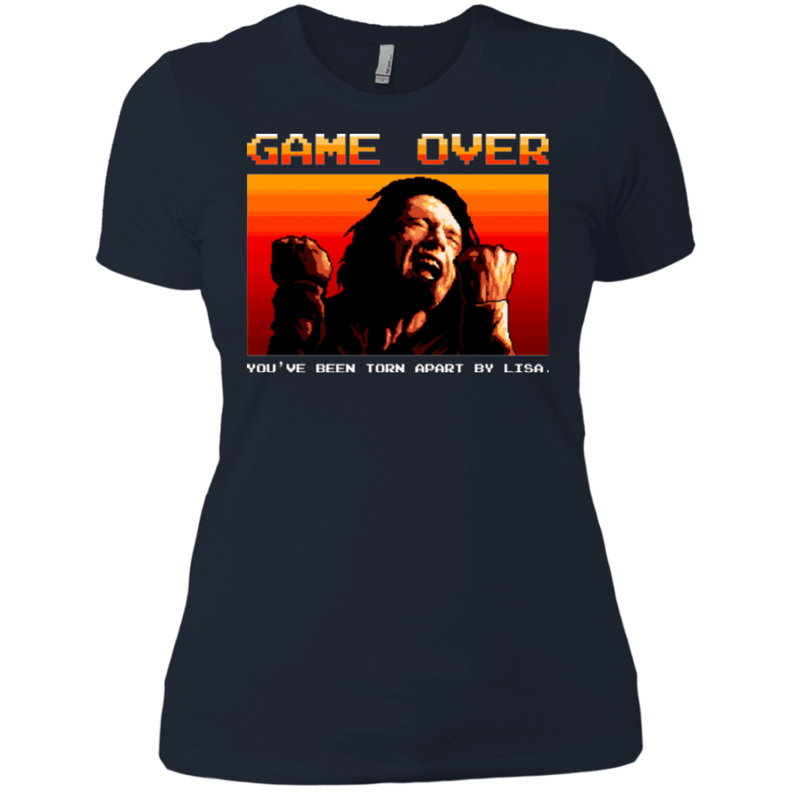 T-Shirts Midnight Navy / X-Small Game Over Women's Premium T-Shirt