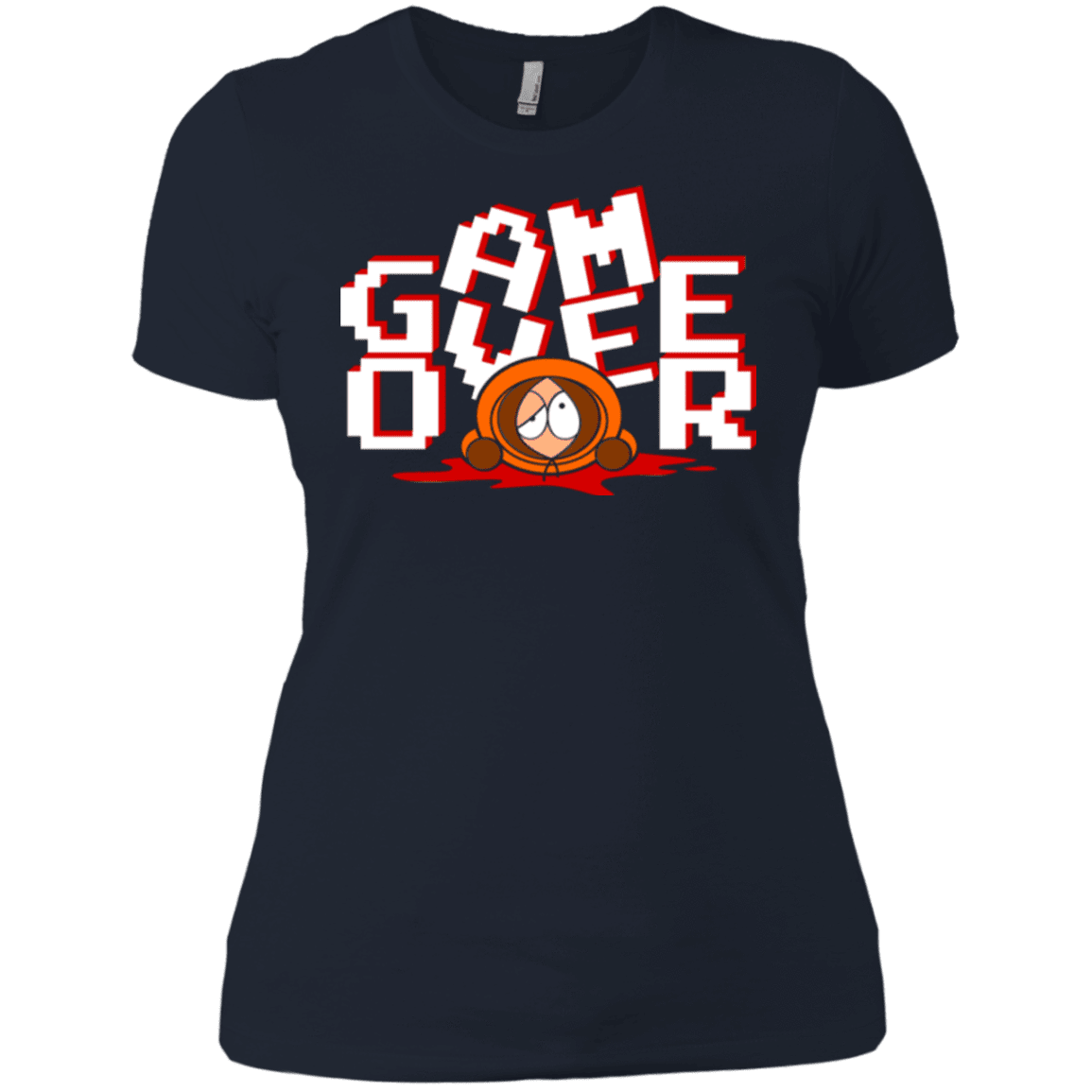 T-Shirts Midnight Navy / X-Small Game over Women's Premium T-Shirt
