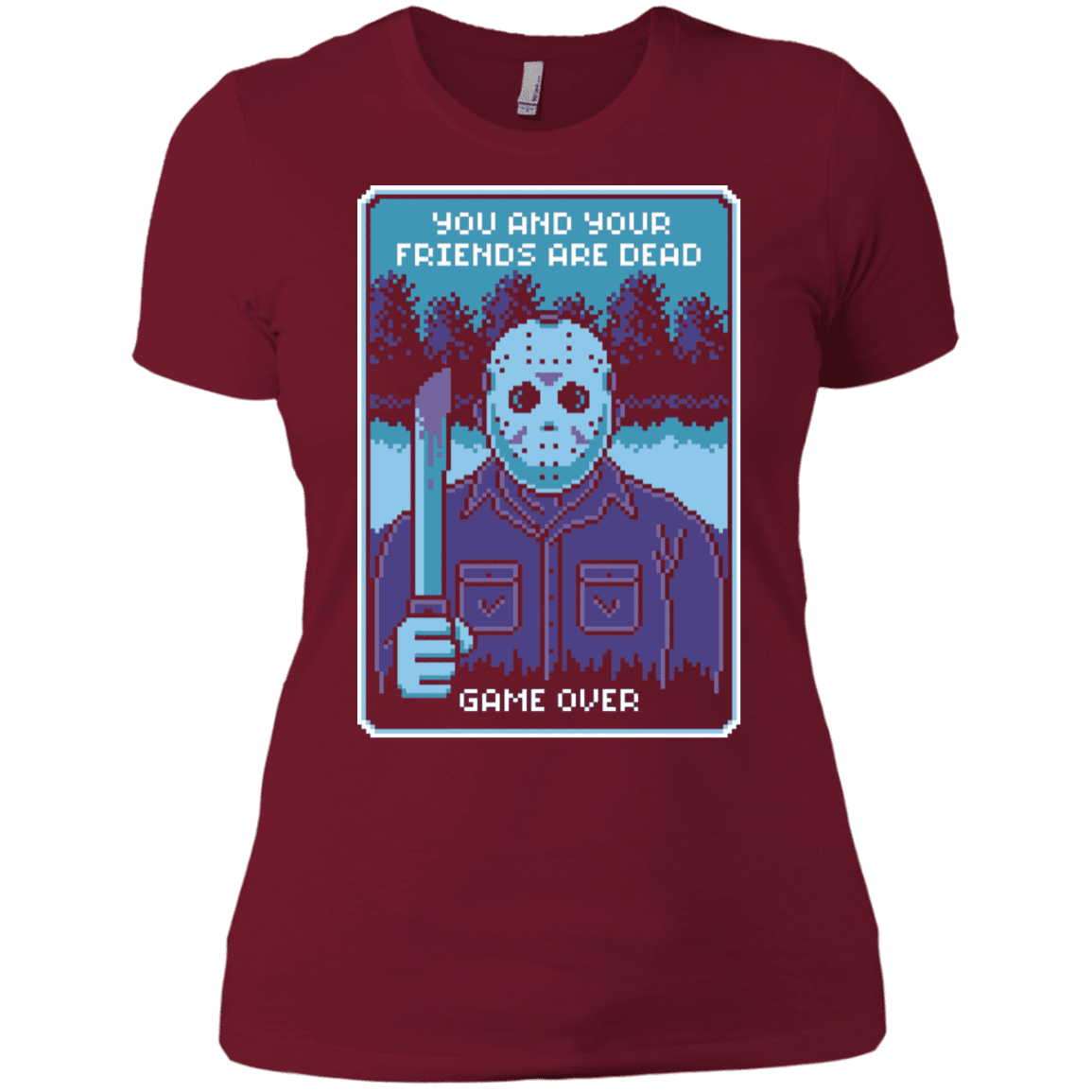 T-Shirts Scarlet / X-Small Game Over Women's Premium T-Shirt