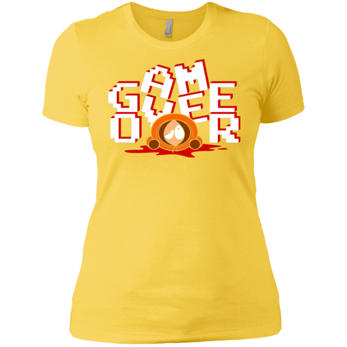 T-Shirts Vibrant Yellow / X-Small Game over Women's Premium T-Shirt