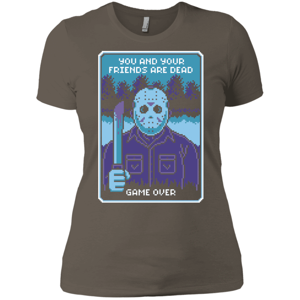 T-Shirts Warm Grey / X-Small Game Over Women's Premium T-Shirt