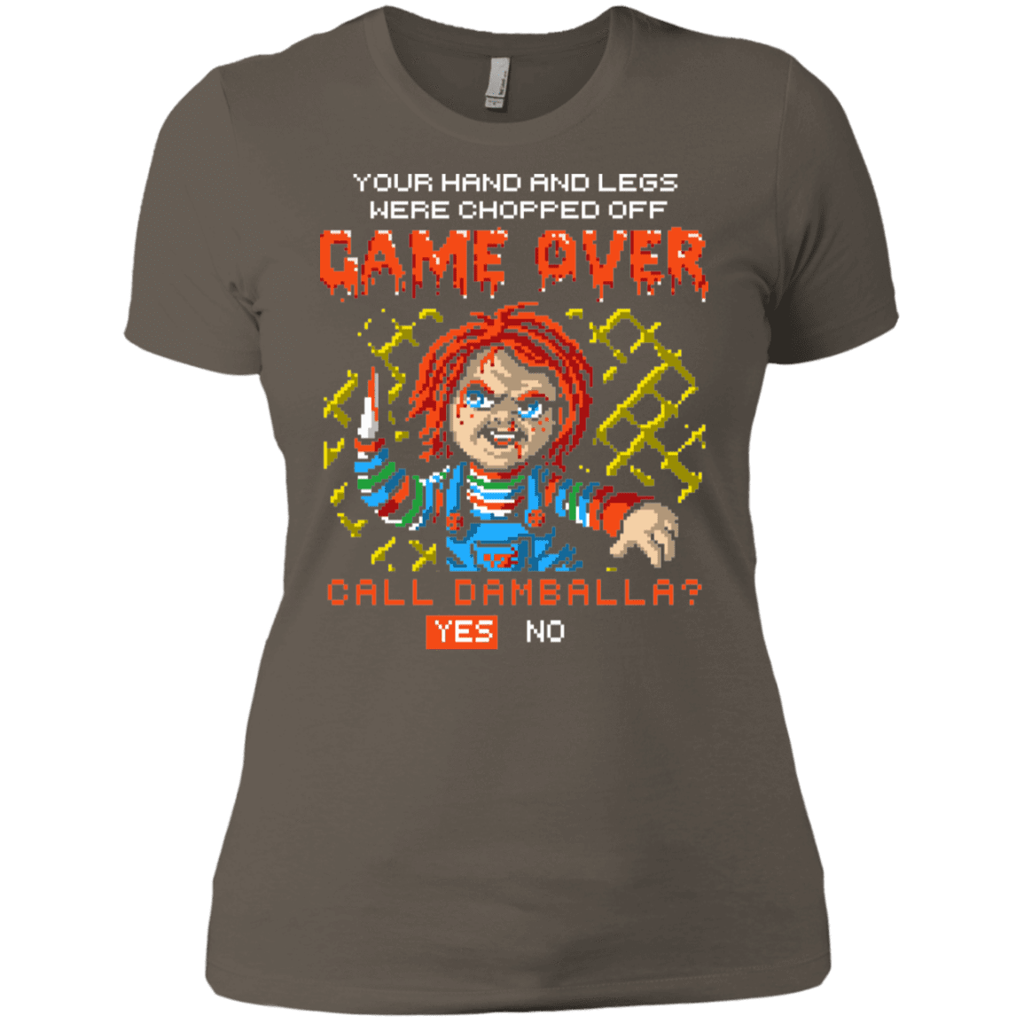 T-Shirts Warm Grey / X-Small Game Over Women's Premium T-Shirt
