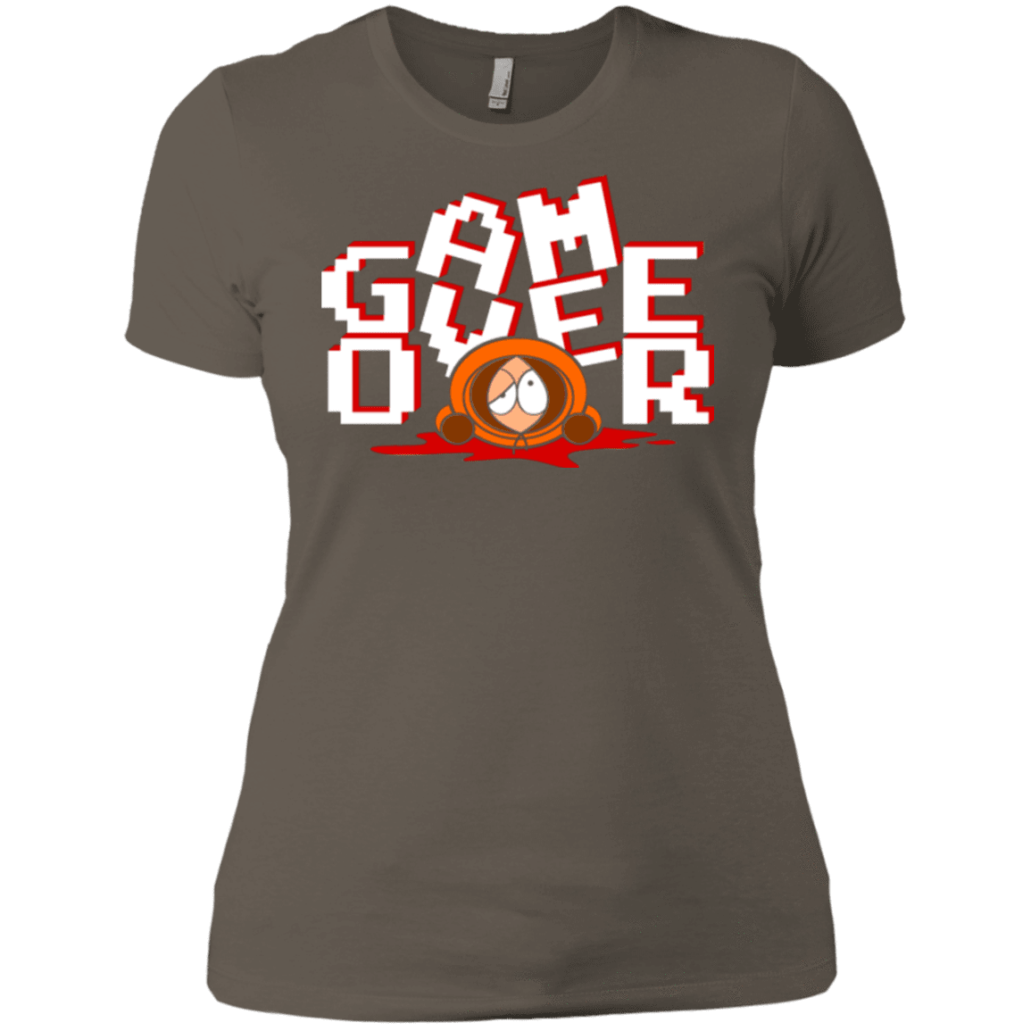 T-Shirts Warm Grey / X-Small Game over Women's Premium T-Shirt