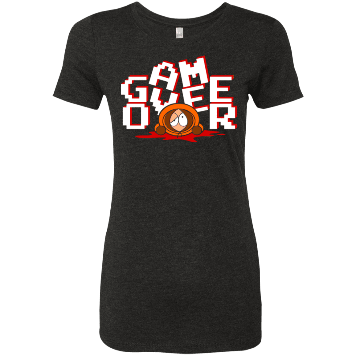 T-Shirts Vintage Black / Small Game over Women's Triblend T-Shirt