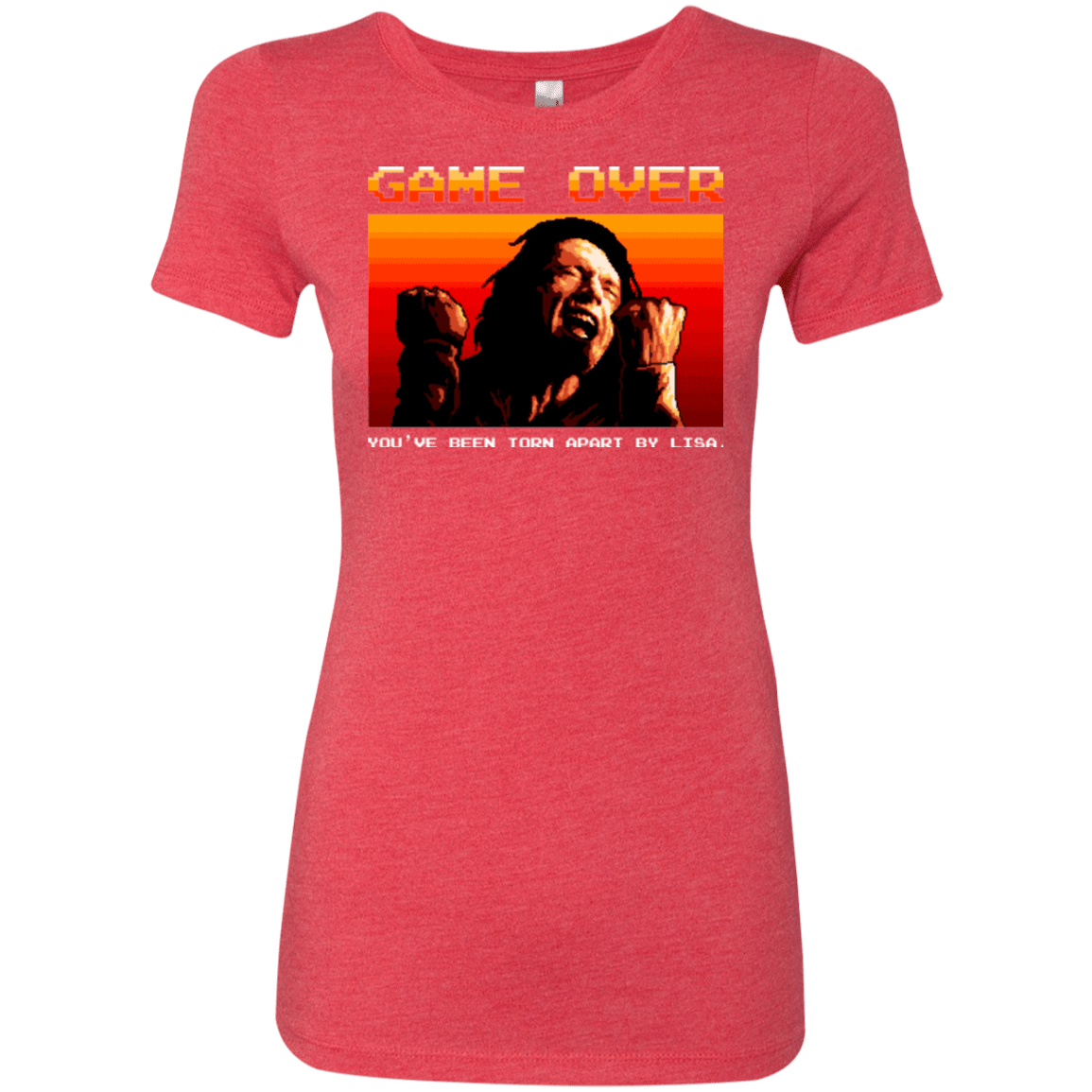 T-Shirts Vintage Red / Small Game Over Women's Triblend T-Shirt