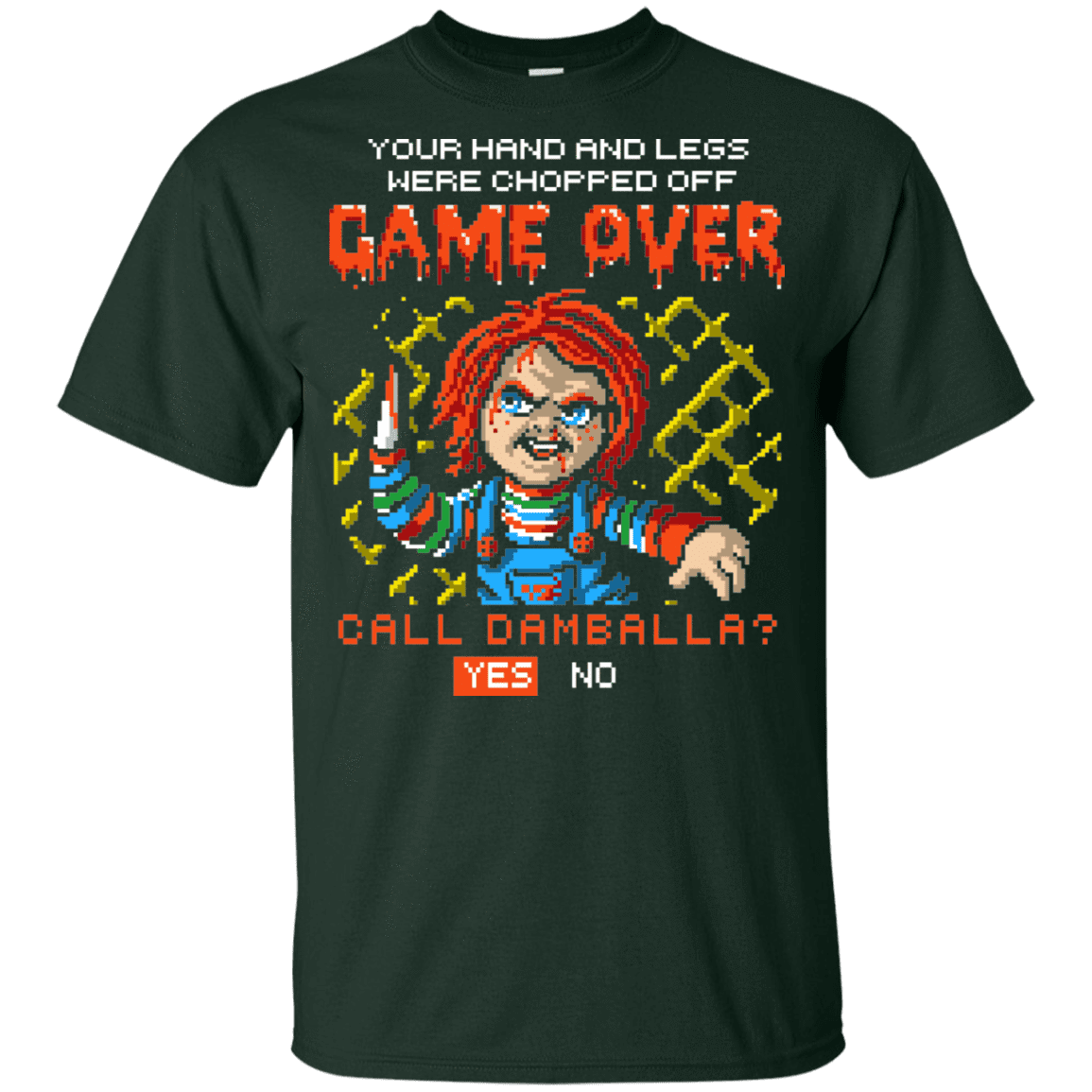 T-Shirts Forest / YXS Game Over Youth T-Shirt