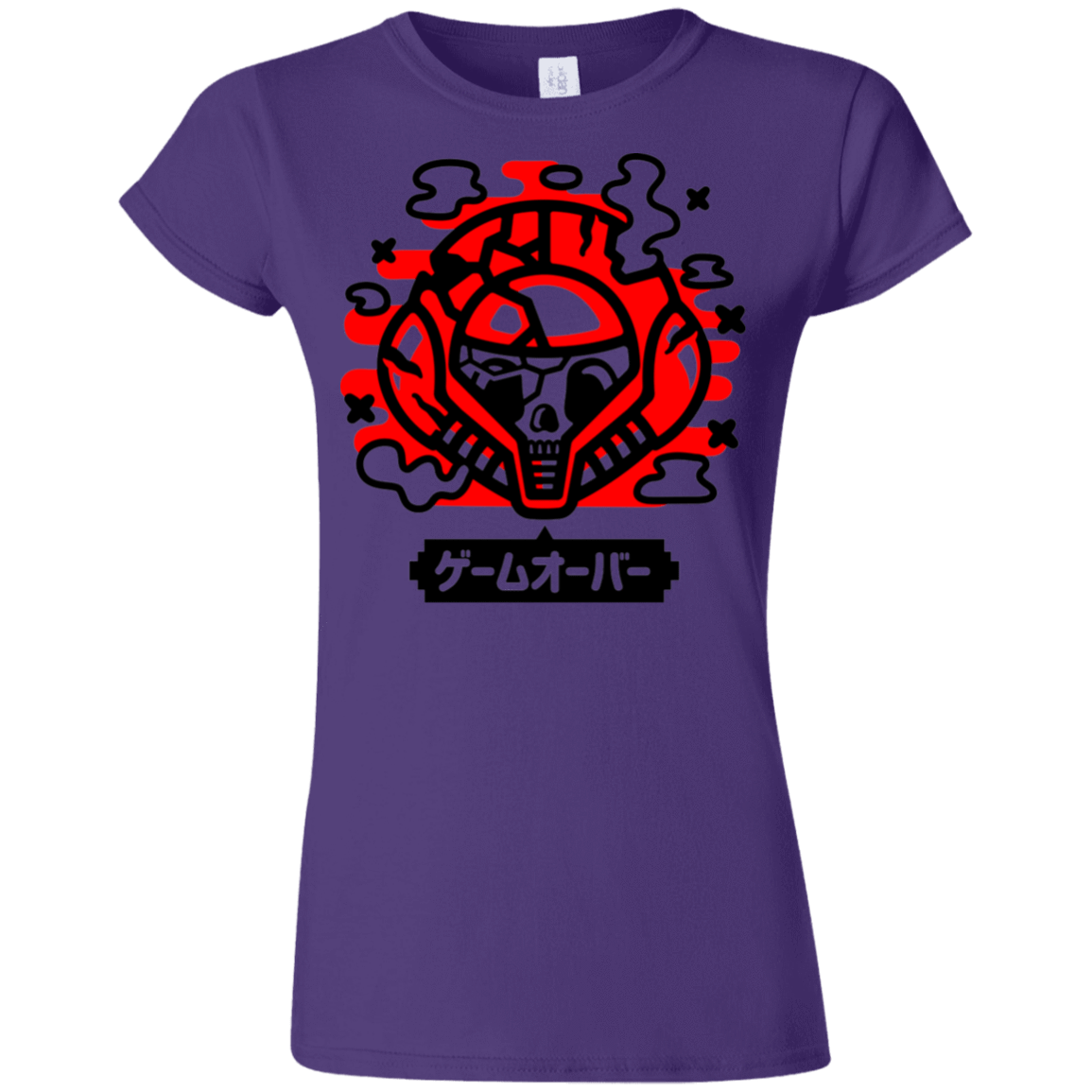 T-Shirts Purple / S Gameover Samus Junior Slimmer-Fit T-Shirt