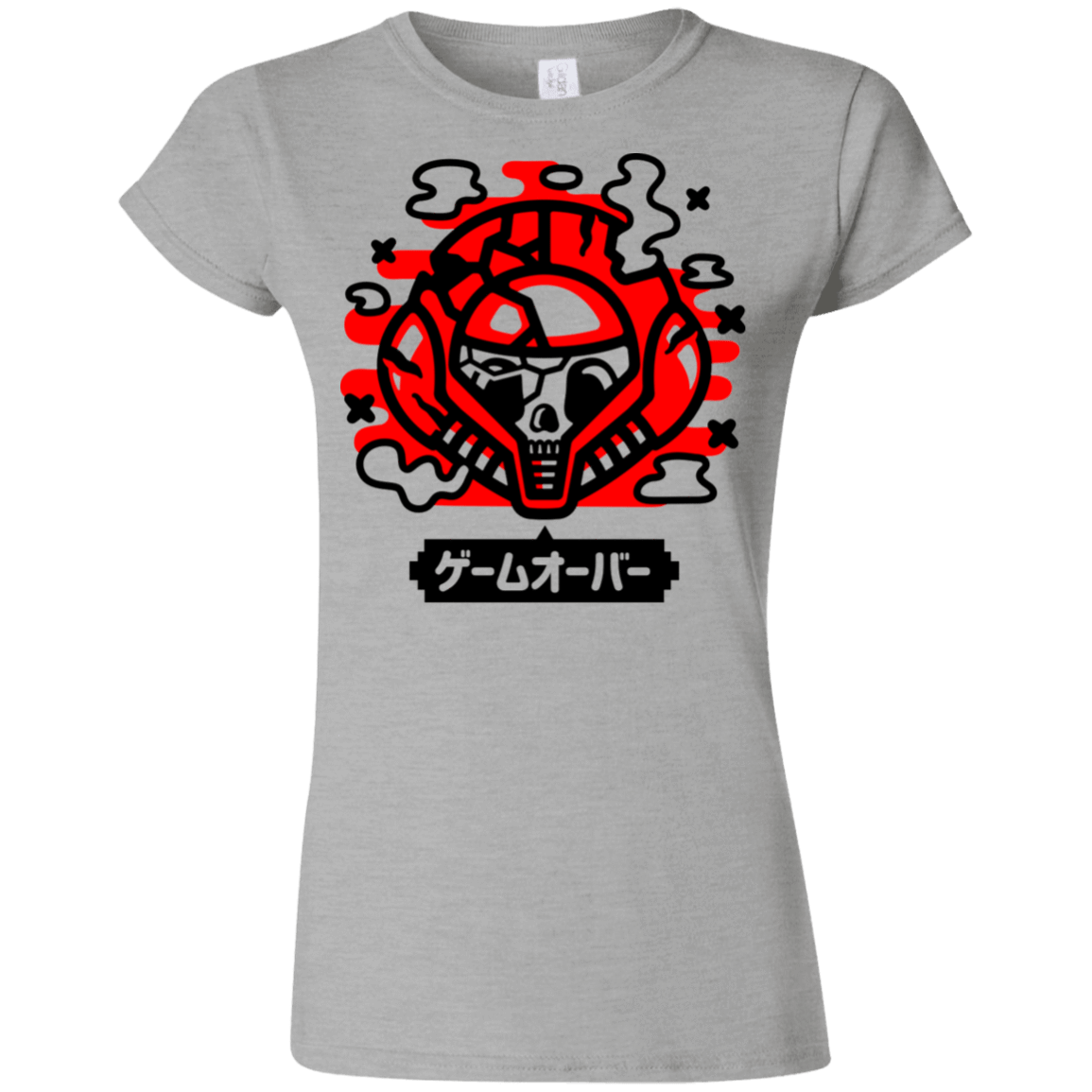 T-Shirts Sport Grey / S Gameover Samus Junior Slimmer-Fit T-Shirt