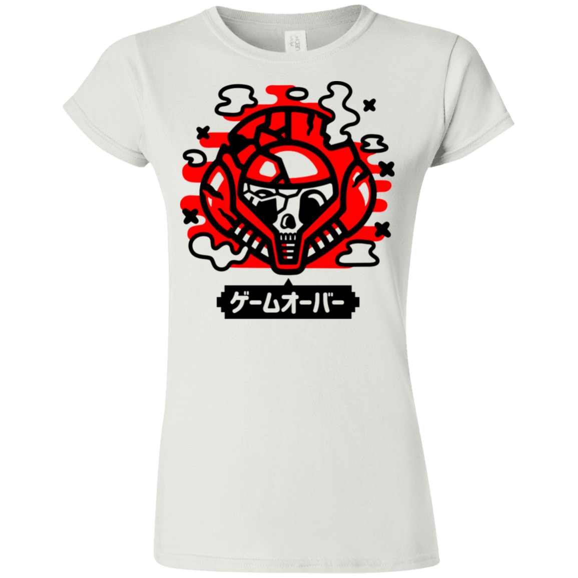 T-Shirts White / S Gameover Samus Junior Slimmer-Fit T-Shirt