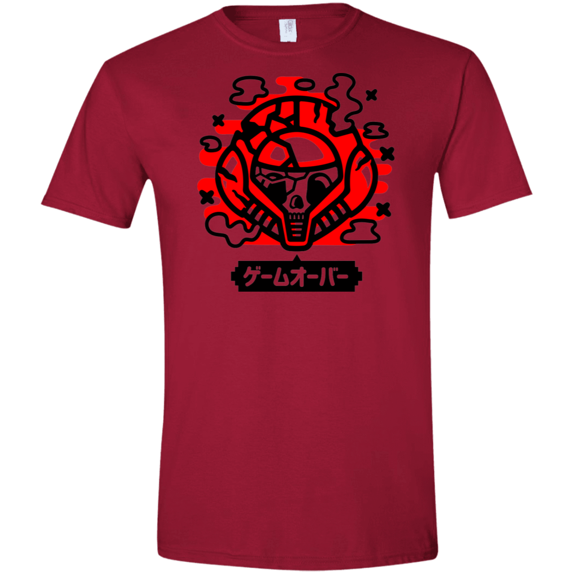 T-Shirts Cardinal Red / S Gameover Samus Men's Semi-Fitted Softstyle