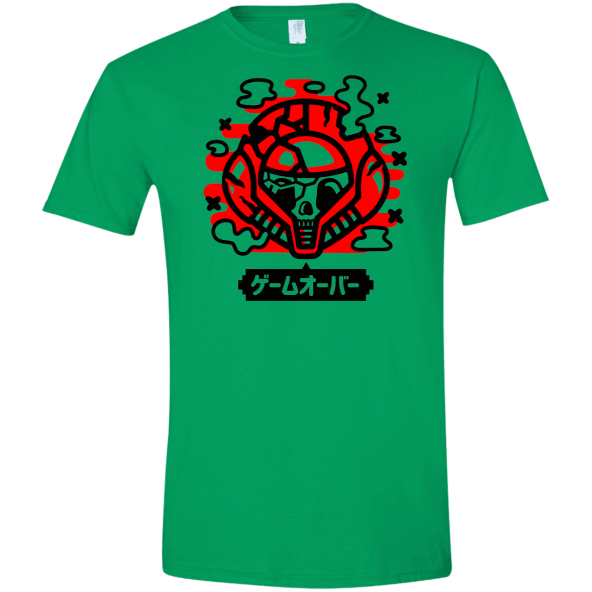 T-Shirts Irish Green / S Gameover Samus Men's Semi-Fitted Softstyle