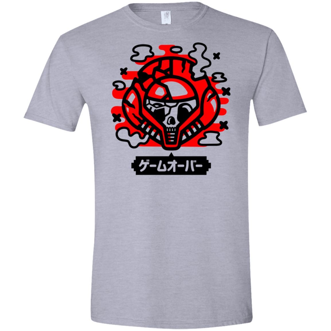 T-Shirts Sport Grey / S Gameover Samus Men's Semi-Fitted Softstyle