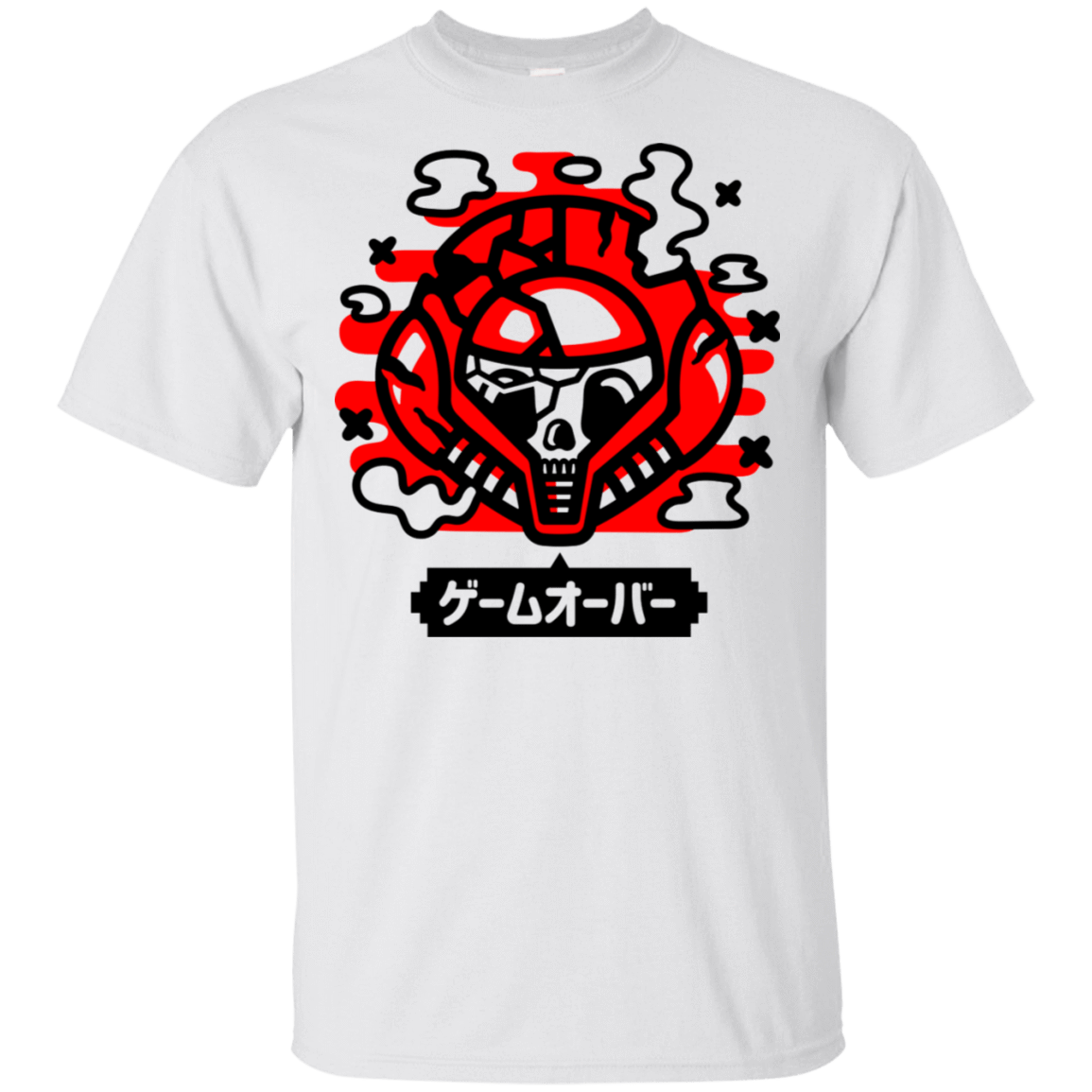 T-Shirts White / S Gameover Samus T-Shirt