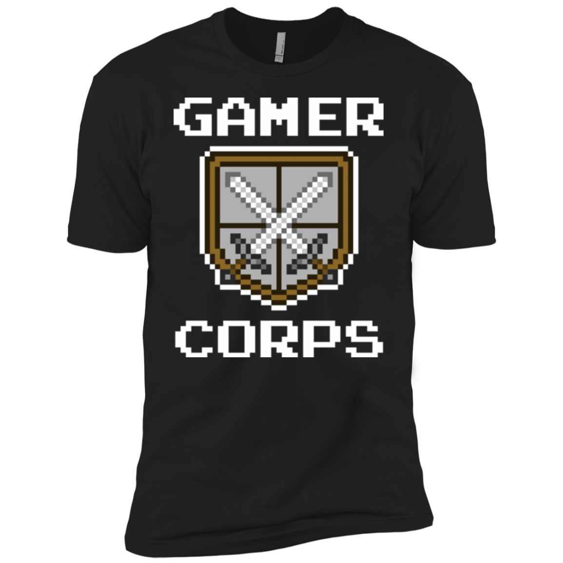 T-Shirts Black / YXS Gamer corps Boys Premium T-Shirt