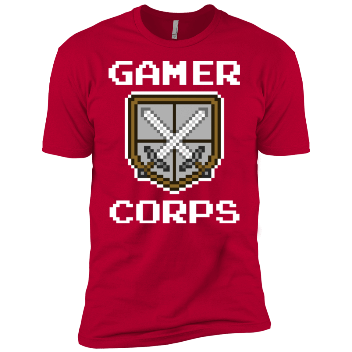 T-Shirts Red / YXS Gamer corps Boys Premium T-Shirt
