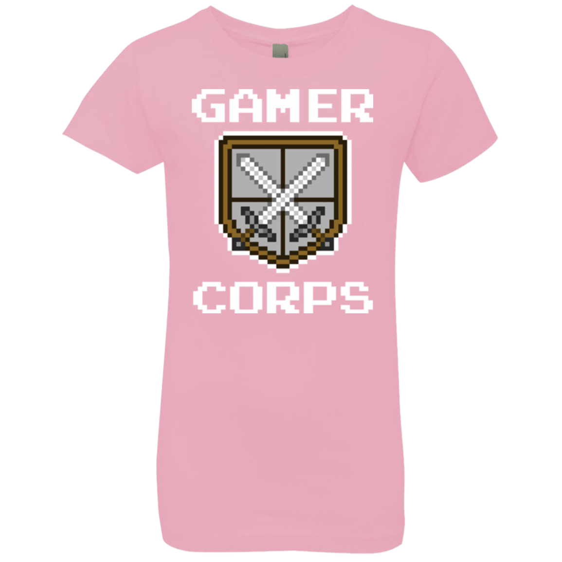 T-Shirts Light Pink / YXS Gamer corps Girls Premium T-Shirt