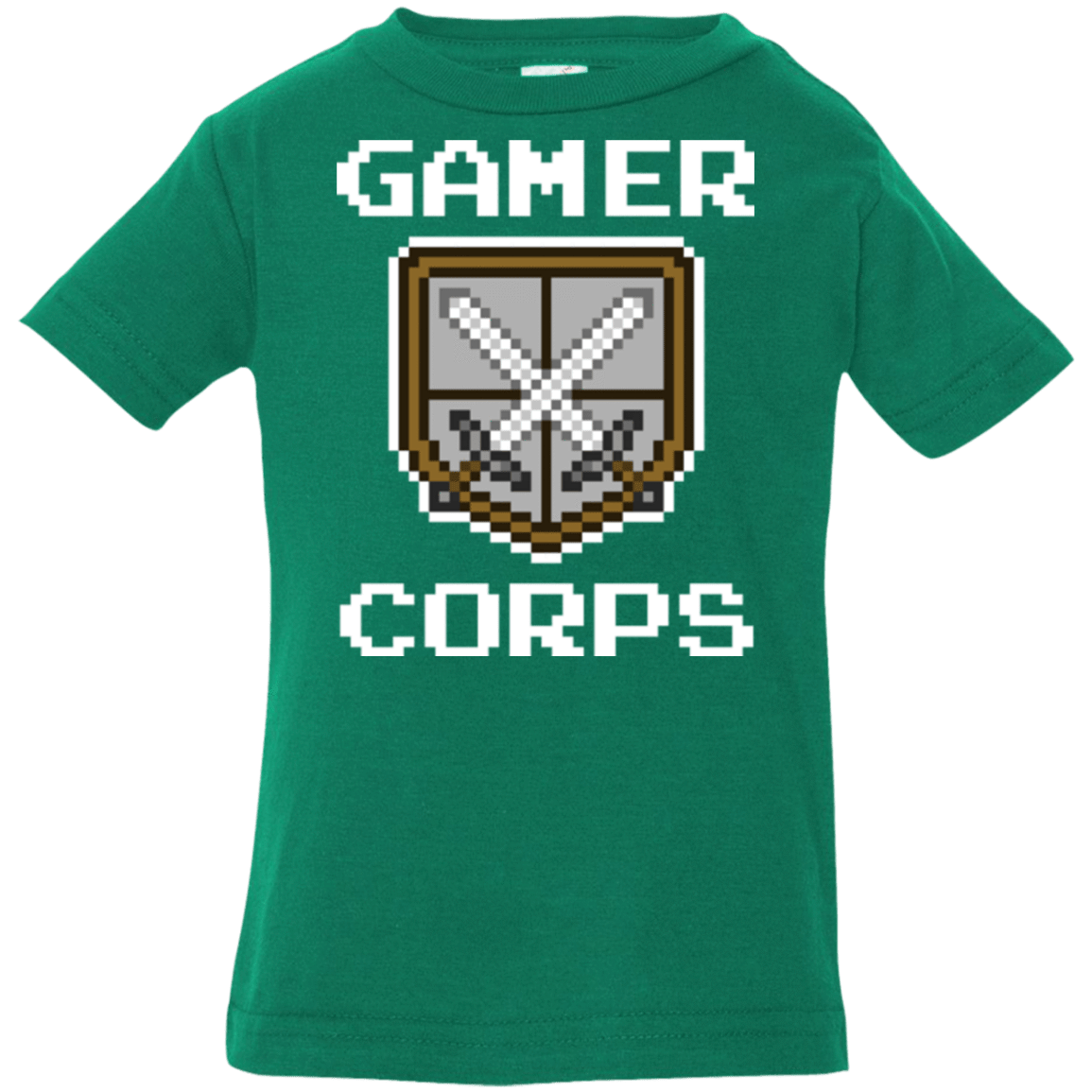 T-Shirts Kelly / 6 Months Gamer corps Infant Premium T-Shirt