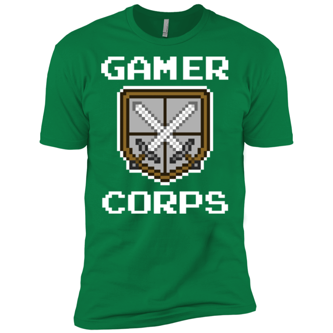T-Shirts Kelly Green / X-Small Gamer corps Men's Premium T-Shirt