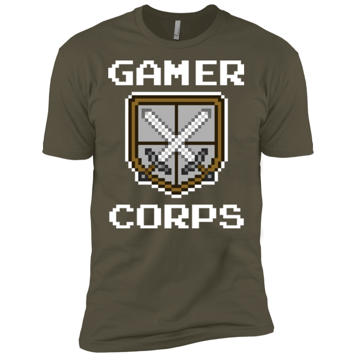 T-Shirts Military Green / X-Small Gamer corps Men's Premium T-Shirt